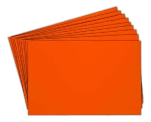 PLIEGO CART. KIMBERLY EXEC. NARANJE DY. 180GR