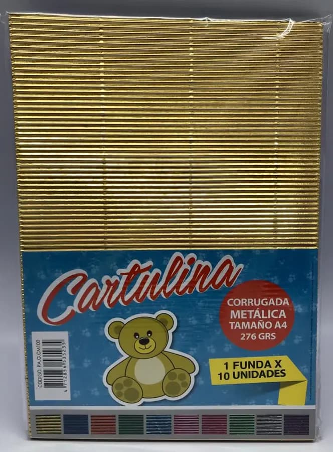 CART. X 10 COL INEN CORRUGADA ALUMINIO