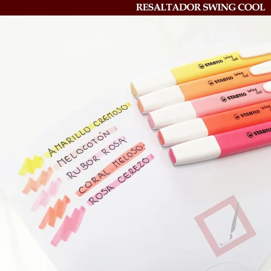RESALTADOR STABILO COLORES UNIDAD