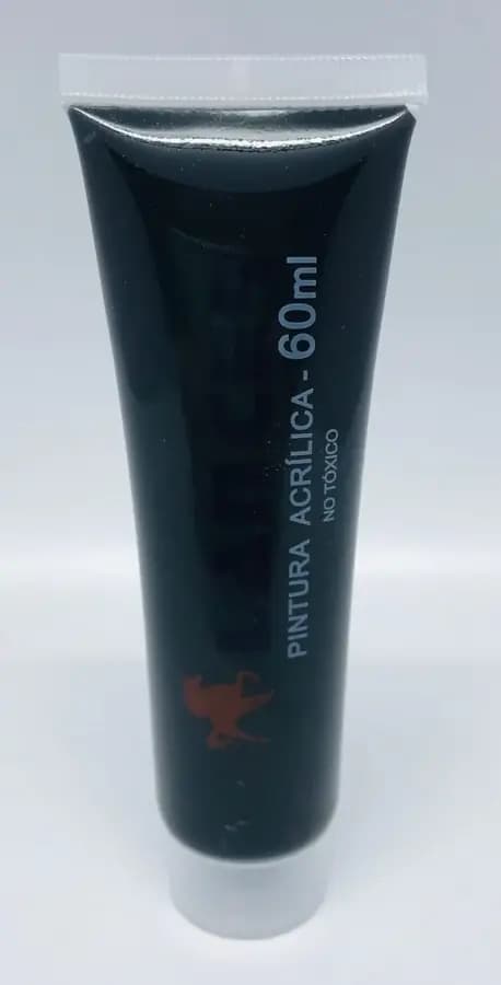 PINTURA ACRILICA LANCER 60ML NEGRO