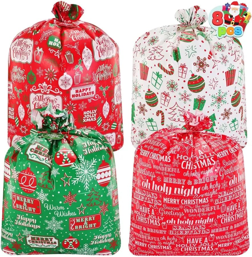 FUNDA REGALO NAVIDAD GRANDE