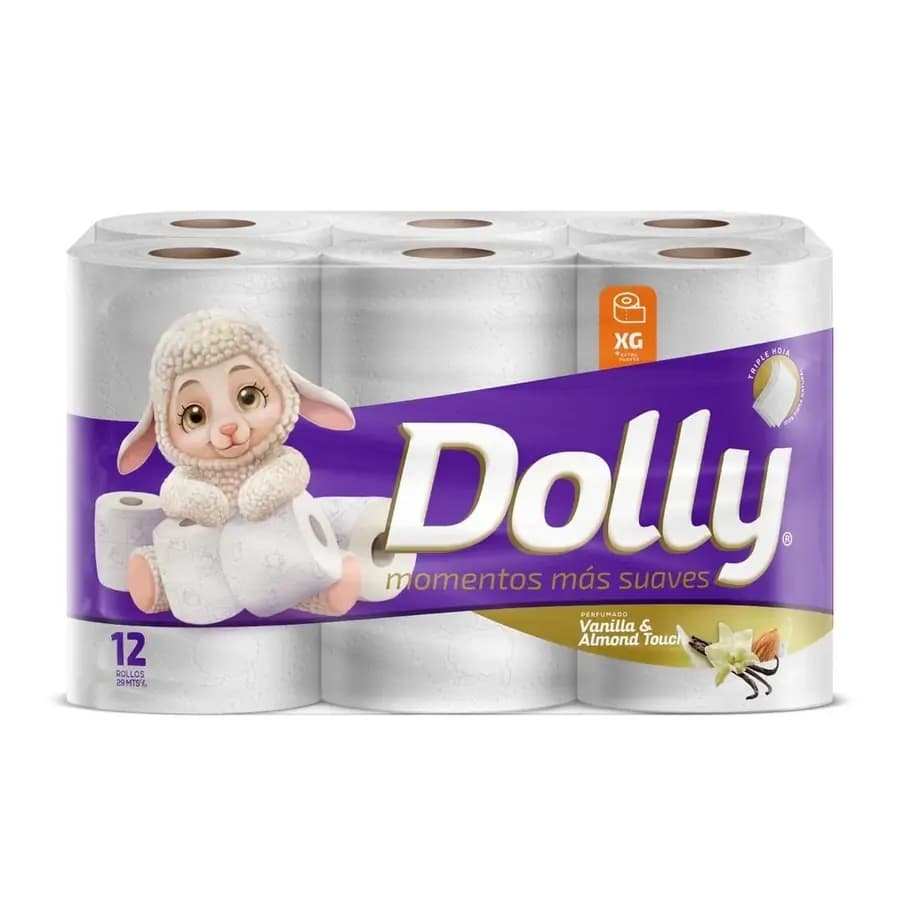 PAQUETE PAPEL HIG. DOLLY X 12UN