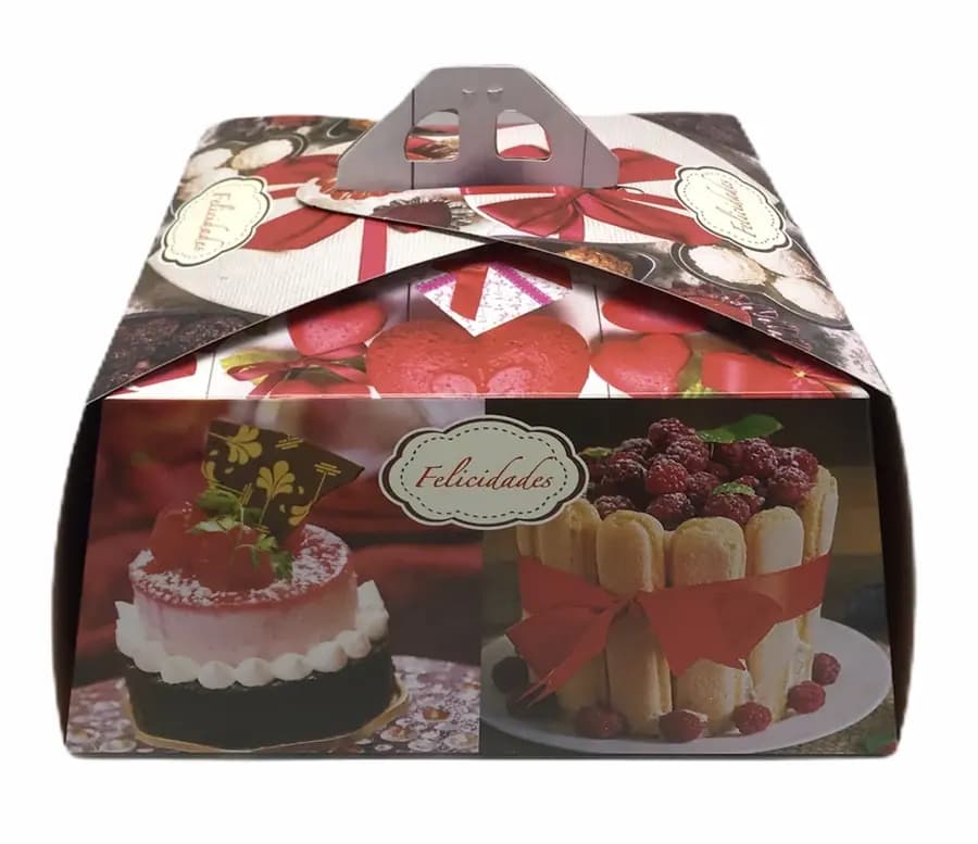 CAJA TORTA MEDIANA 26X26CM