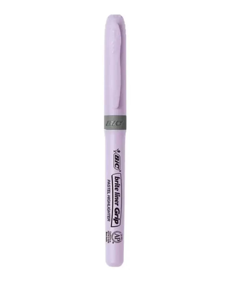 RESALTADOR BIC PASTEL LILA