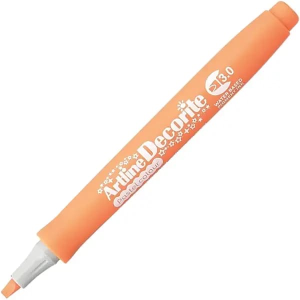 MARCADOR ARTLINE DECORITE NARANJA PASTEL 3.0MM