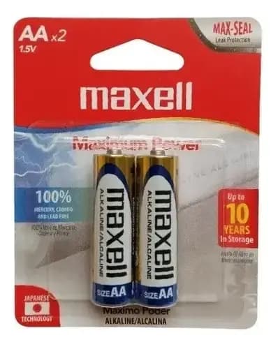 PILAS MAXELL AA EST. 2UN. ALK.