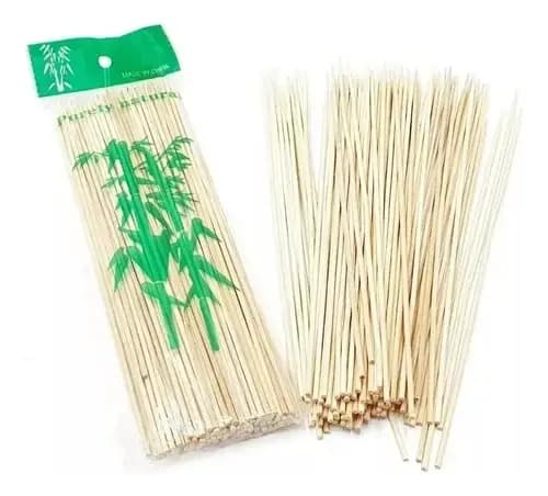 PALILLOS BAMBOO GRANDE 30CM X100UN IC254-26