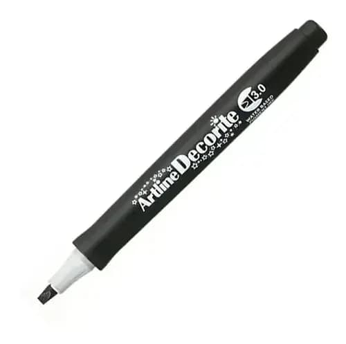 MARCADOR ARTLINE DECORITE NEGRO 3.0MM