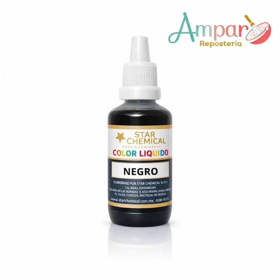 COLORANTE LIQUIDO 30ML NEGRO