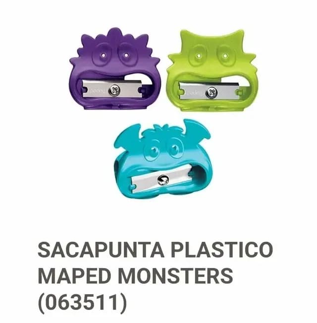 SACAPUNTA MAPED 1 SERVICIO MONSTERS