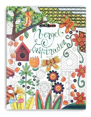 LIBRO COLOREARTE VERGEL INSPIRADOR