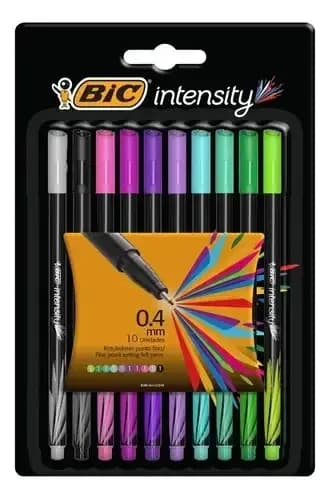 UNIDAD ESFERO BIC INTENSITY 0.4MM VERDE OBSCURO