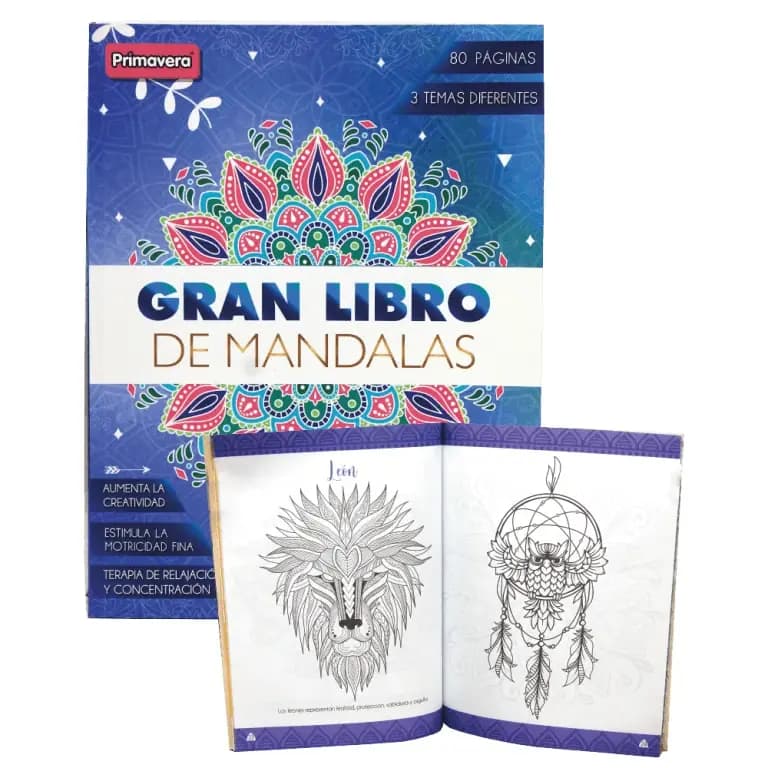 LIBRO PATRONES Y MANDALAS PRIMAVERA