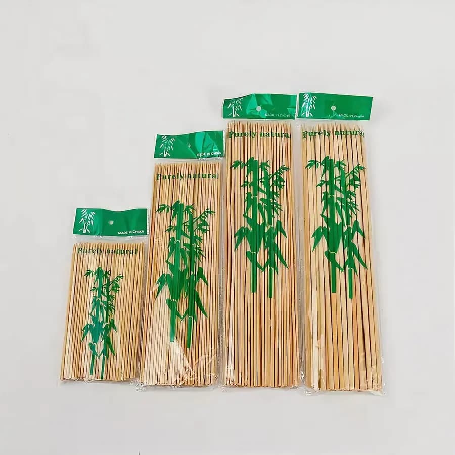 PALILLOS BAMBOO GRANDE 20CM X100UN IC254-24