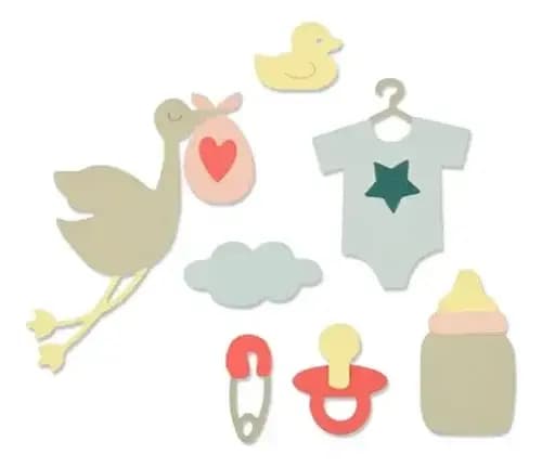 TROQUEL SIZZIX THINLITS P BABY