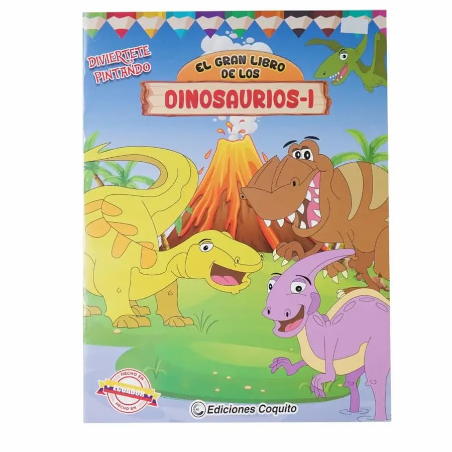LIBRO COQUITO EL GRAN LIBRO DE LOS DINOSAURIOS