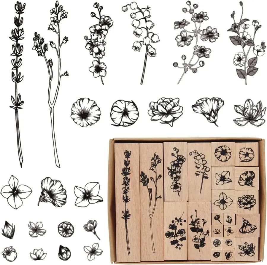 SELLO DECOR. FISKARS 50549 TALLO/FLORES X 22PZ