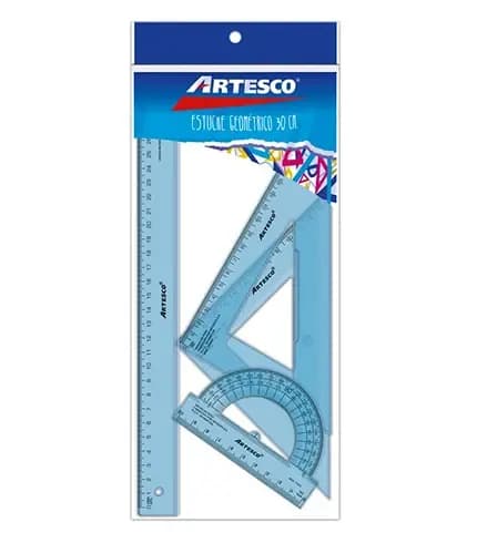 JUEGO GEOMETRICO ARTESCO 30 CM RIGIDO