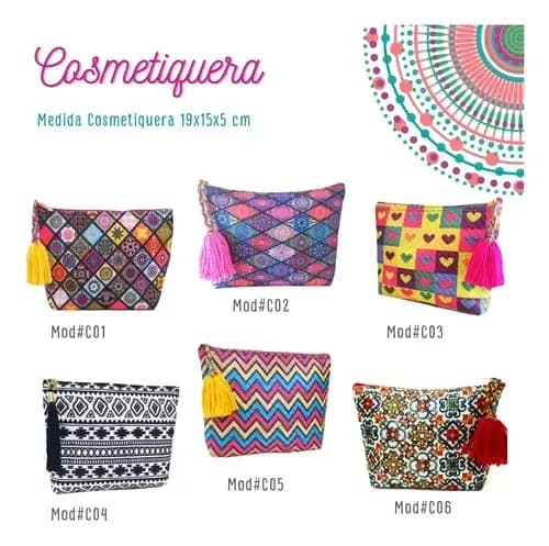 COSMETIQUERA ZIP 2 SERV SURT
