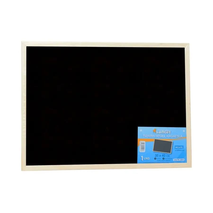 PIZARRA LANCER NEGRA 30X40 SH.TC.330 MAGNETICA