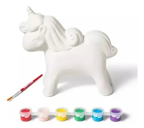 FIGURA DE CERAM. P/PINTAR UNICORNIO 23195