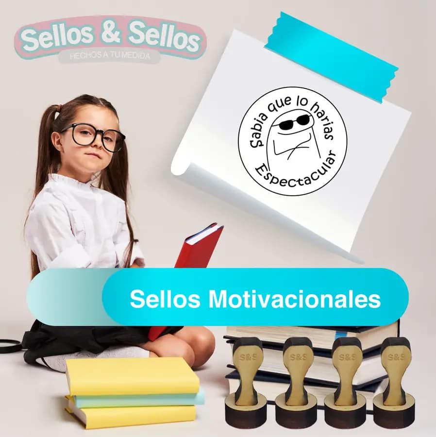 SELLO STAMP MOTIVACIONAL EDUCATIVO