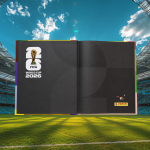 ALBUM COPA MUNDIAL FIFA 2026 GOLD P/DURA - Imagen 2