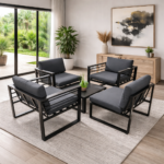 MESA CON SILLAS PARA EXTERIORES