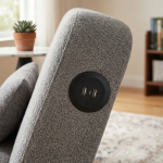 SOFA CAMA MADERA EUCALIPTO C CARG USB JH 1091B - Imagen 2