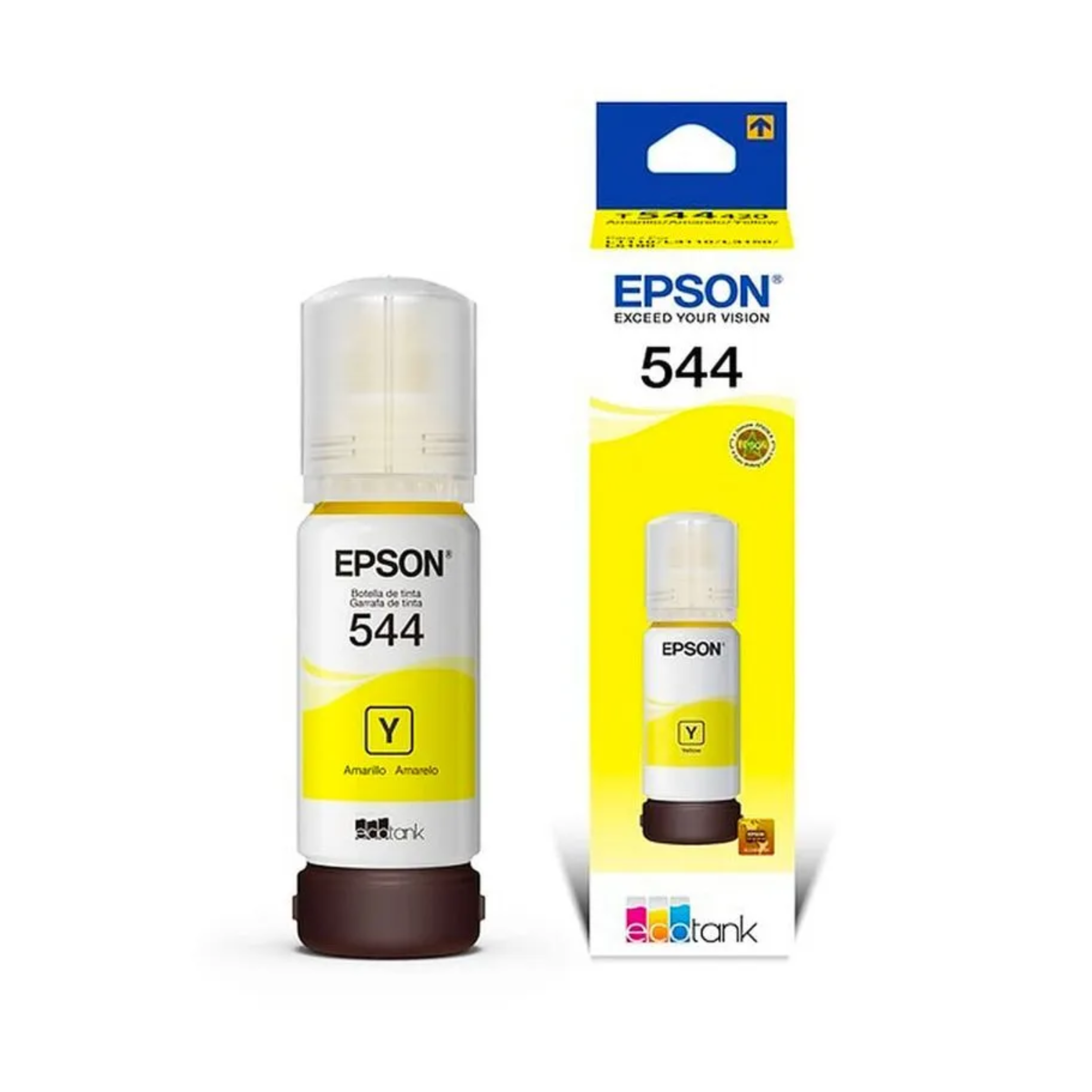 PRODUCTO TECNOLOGIA - 9144 TINTA EPSON T544 YELLOW - Imagen 1
